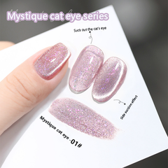 Mystique Cat Eyes-Magnetic Glitter Solid Nail Polish gel