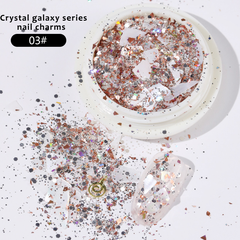 Crystal Galaxy Series Nail Charms