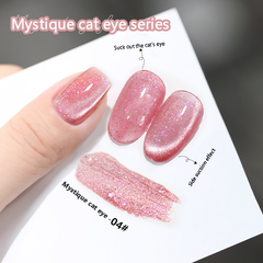 Mystique Cat Eyes-Magnetic Glitter Solid Nail Polish gel