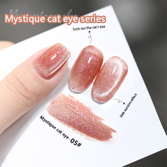 Mystique Cat Eyes-Magnetic Glitter Solid Nail Polish gel