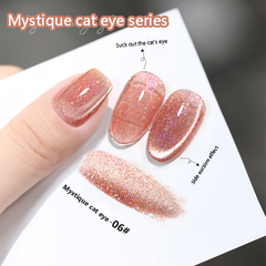 Mystique Cat Eyes-Magnetic Glitter Solid Nail Polish gel