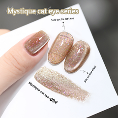 Mystique Cat Eyes-Magnetic Glitter Solid Nail Polish gel