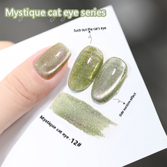 Mystique Cat Eyes-Magnetic Glitter Solid Nail Polish gel