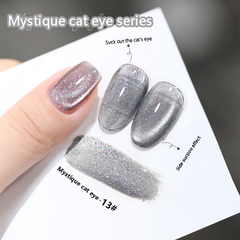 Mystique Cat Eyes-Magnetic Glitter Solid Nail Polish gel