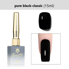 2023 New PureBlack Purewhite Milky white-UV nail polish