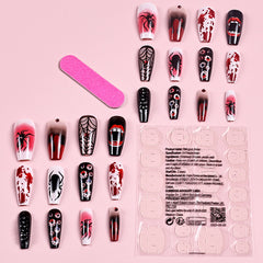 Halloween Series Handmade Wear Armor Press Nail.