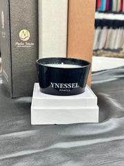 Ynessel Candle Sparkling Cinnamon Scented, Classic 22oz Large Jar Single Wick Candle, Over 110 Hours of Burn Time