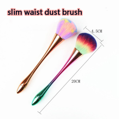 Nail Brush (Makeup brush+Nail dust brush)