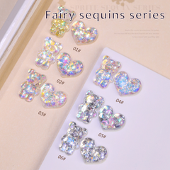 Fairy Sequin Nail Charm Series