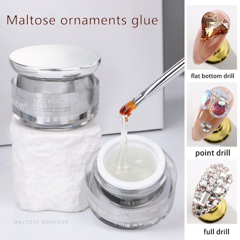 Function Gel Nail Glue Reinforcement  Ornament Glue