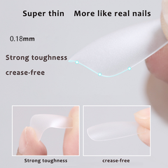 360pcs/Upgraded Nail Tips Artificial Acrylic Full Cover