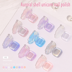 Auroral Shell Unicorn Nail Polish