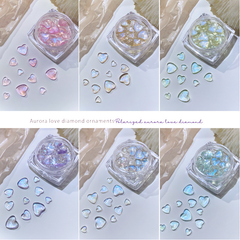 Aurora Love Diamond Ornaments