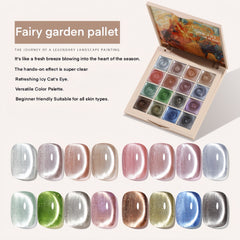 16-colors set Solid cream Nail polish gel