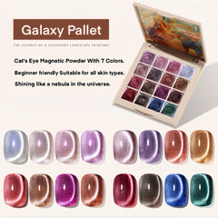 16-colors set Solid cream Nail polish gel