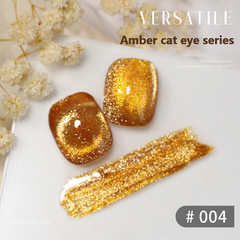 Amber series - Cat Eye Magnetic Glitter Solid Nail Polish gel