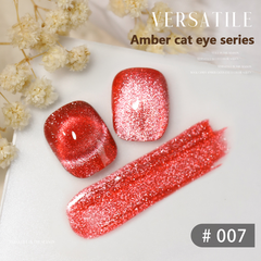 Amber series - Cat Eye Magnetic Glitter Solid Nail Polish gel