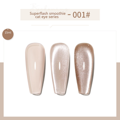 Superflash Smoothie - Cat Eye Magnetic Glitter Solid Nail Polish gel