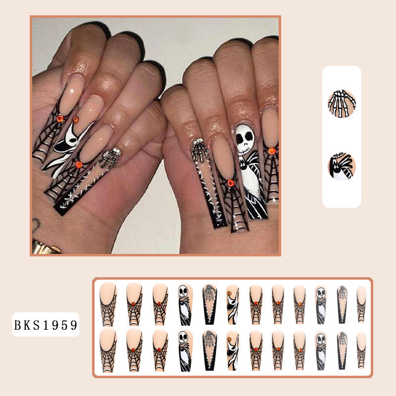 Halloween Series Handmade Wear Armor Press Nail.