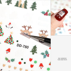 Christmas Nail Sticker Decals