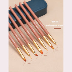 Nail Brush Painting Drawing Pen 7Pcs/Set with Free pencase