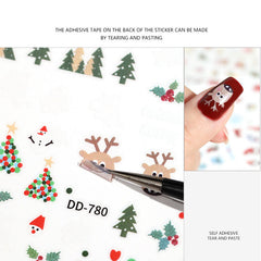 Christmas Nail Sticker Decals