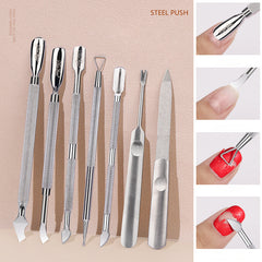 Dual-end Cuticle Pusher Remover