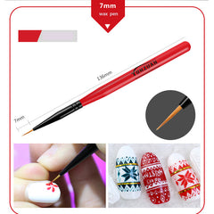 Nail Brush Painting Drawing Pen