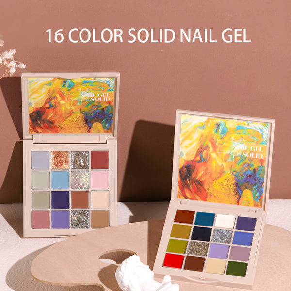 Solid Nail Polish Gel