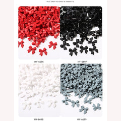 Nail Decorator bowknot  mixed resin solid diamond (30pcs/80pcs)