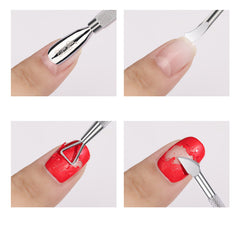 Dual-end Cuticle Pusher Remover