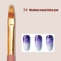 Nail Brush Painting Drawing Pen 7Pcs/Set with Free pencase