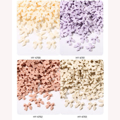 Nail Decorator bowknot  mixed resin solid diamond (30pcs/80pcs)