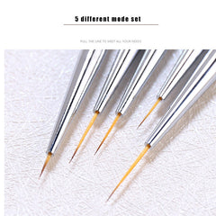 Painting Drawing Pen 1 Pcs/Set Acrylic French Stripe Line Liner Brush