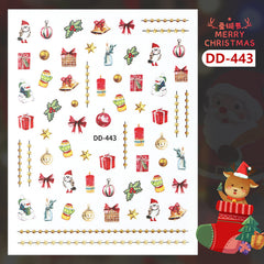 Christmas Nail Sticker Decals