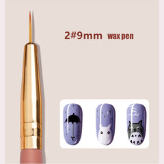 Nail Brush Painting Drawing Pen 7Pcs/Set with Free pencase