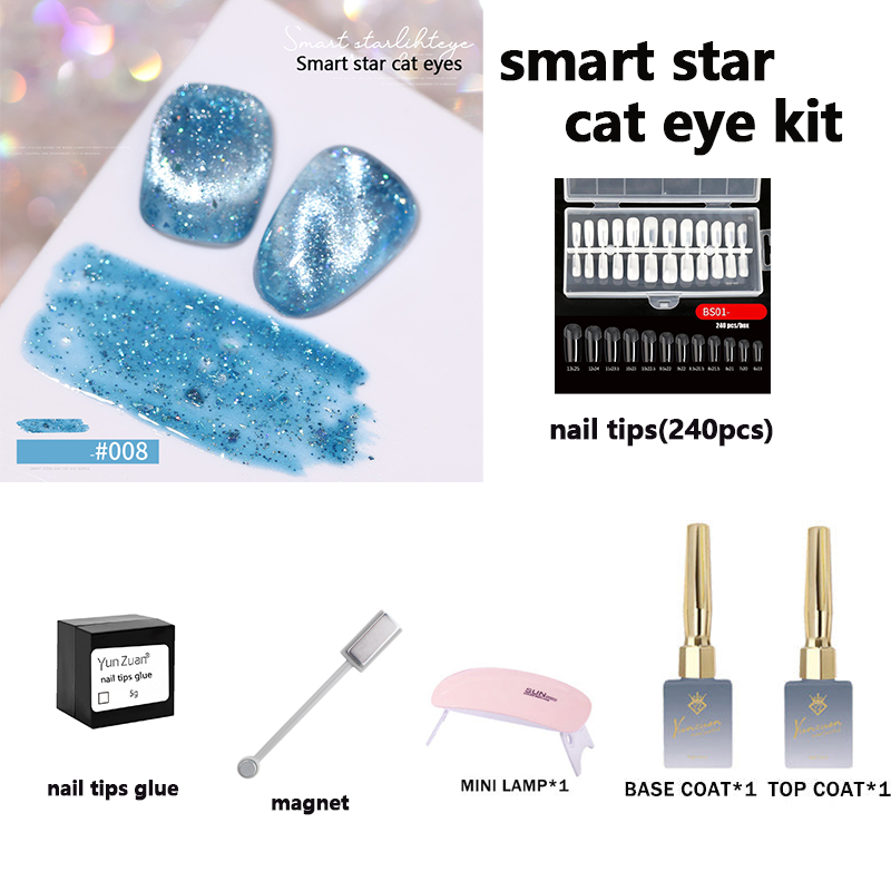 Smart star cat eye combination kit (7 pcs in 1kit)