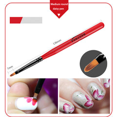 Nail Brush Painting Drawing Pen