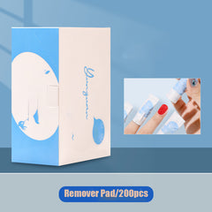 200pcs Gel Polish Remover Pads