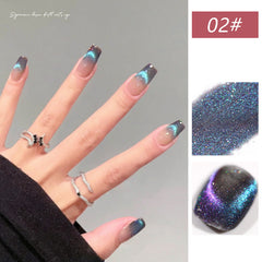 Dynamic Dreak Auger- Cat Eye Magnetic Glitter Solid Nail Polish gel