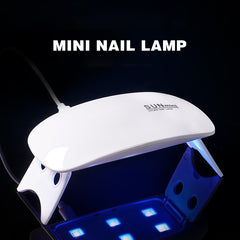 6W UV LED Nail Lamp USB Nail Dryer