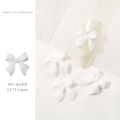 Nail Decorator bowknot  mixed resin solid diamond (30pcs/80pcs)