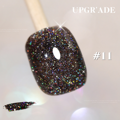 New Upgraded Glitter Series -  Glitter Solid Nail Polish.Gel Polish Bright Glitter UV Gel Nail Polish Art Varnish - Glitter Star