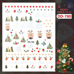 Christmas Nail Sticker Decals