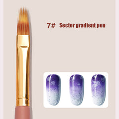 Nail Brush Painting Drawing Pen 7Pcs/Set with Free pencase