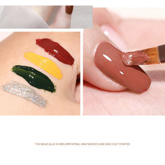 4-colors set Solid cream