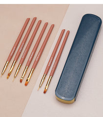 Nail Brush Painting Drawing Pen 7Pcs/Set with Free pencase