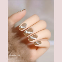 Cat Eye Magnetic Glitter Solid Nail Polish gel