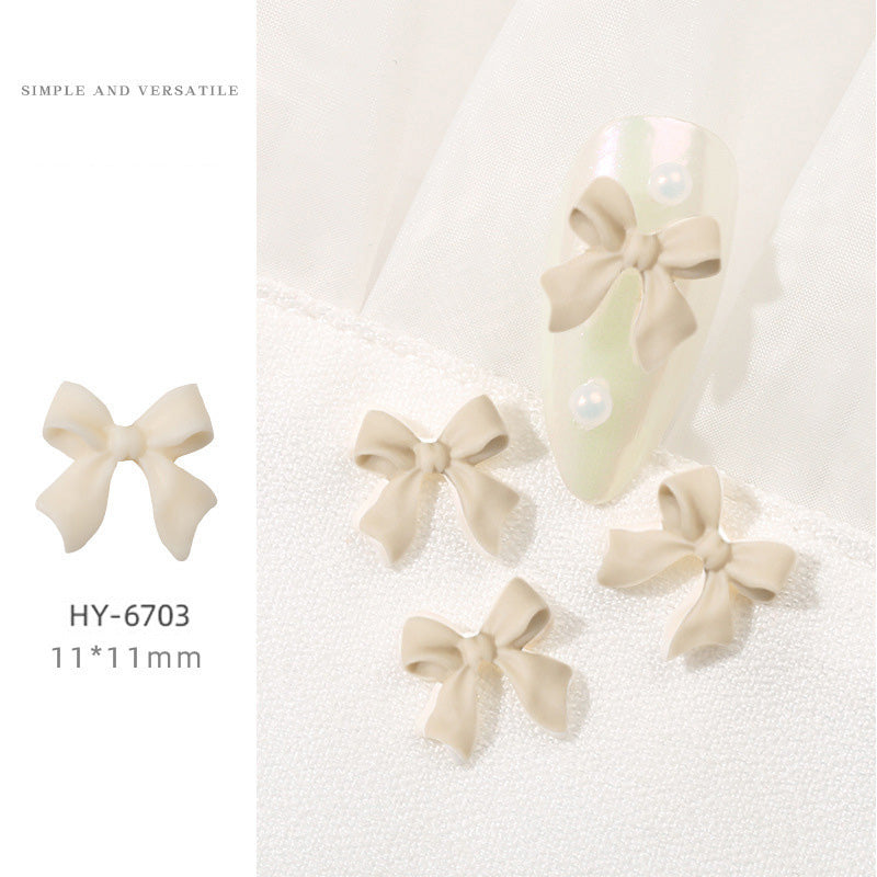 Nail Decorator bowknot  mixed resin solid diamond (30pcs/80pcs)