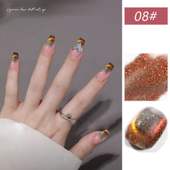 Dynamic Dreak Auger- Cat Eye Magnetic Glitter Solid Nail Polish gel